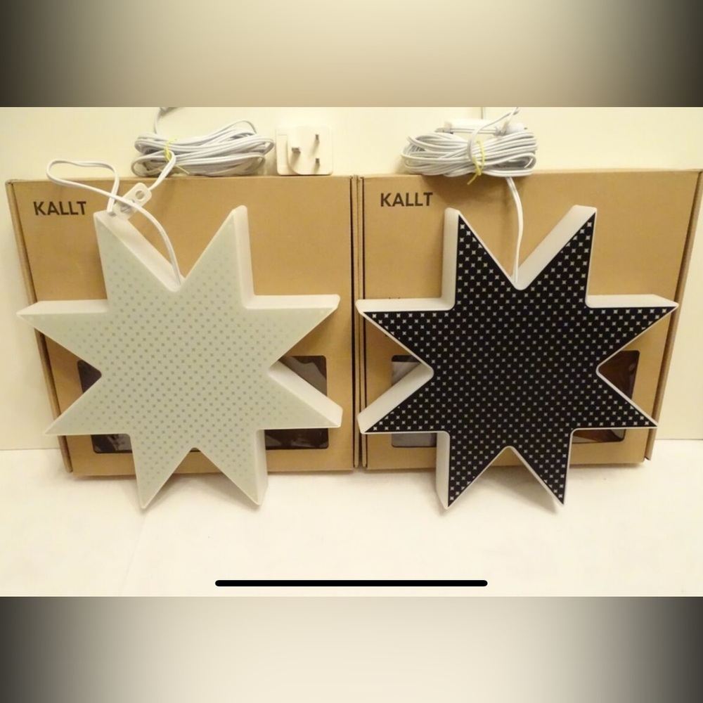 Vintage Y2K IKEA Kalit star hanging lamp light